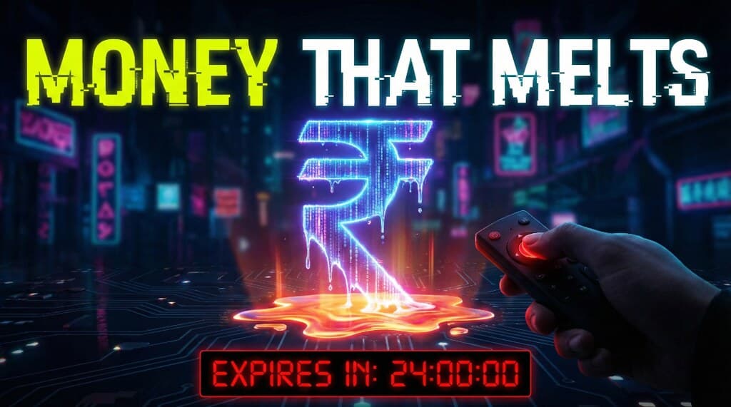 Money That Melts: The e-Rupee Just Got Scary