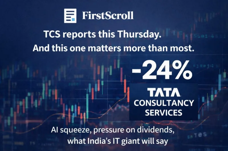 TCS Reports on Thursday. Here Is Why This Quarter's Numbers Matter More Than Usual.