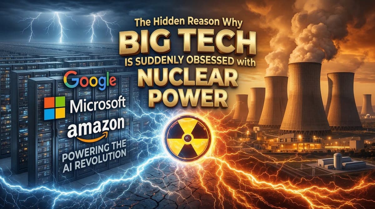 The Hidden Reason Why Big Tech is Suddenly Obsessed with Nuclear Power