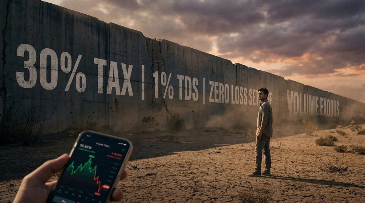 India crypto tax 2026, 30% crypto tax India
