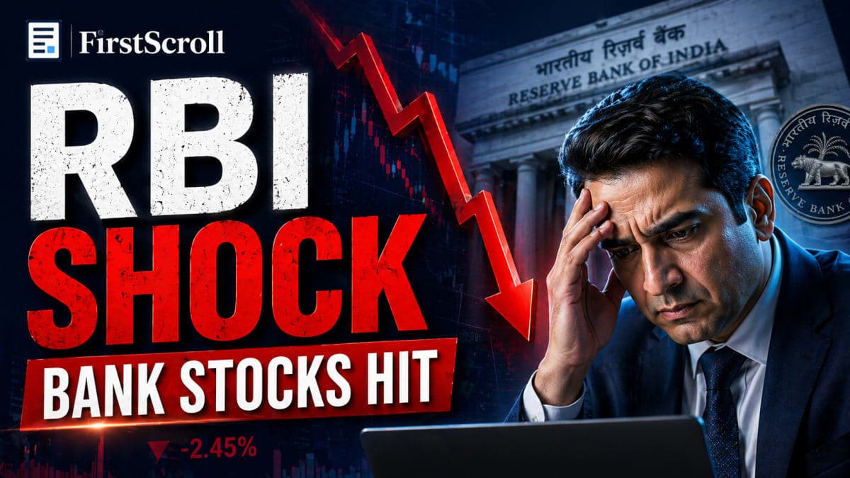 RBI just changed how Indian banks deal with bad loans, and your bank stock just felt it