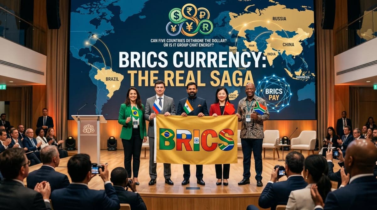 Can 5 countries actually dethrone the dollar? Or is this just group chat energy?