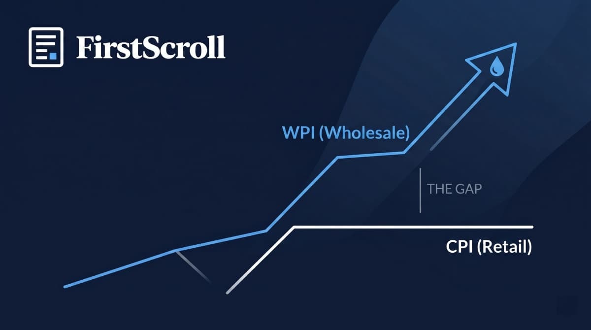 India's wholesale prices just hit a 42-month high.