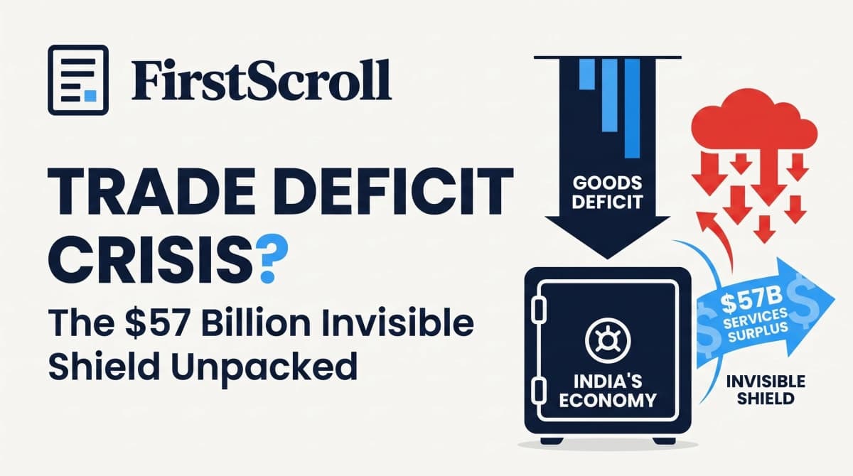 India runs a trade deficit every quarter. So why isn't the economy in trouble?