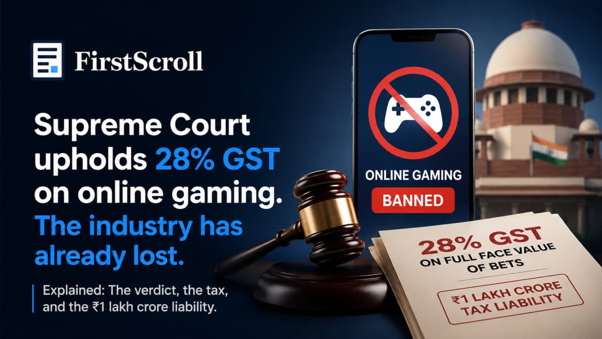 The Supreme Court just settled India's biggest online gaming tax fight.