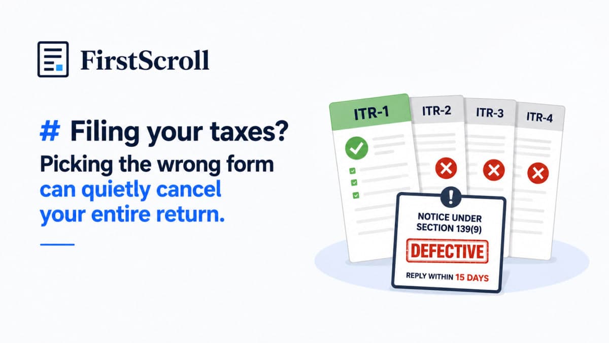 Filing your taxes? Picking the wrong form can quietly cancel your entire return.