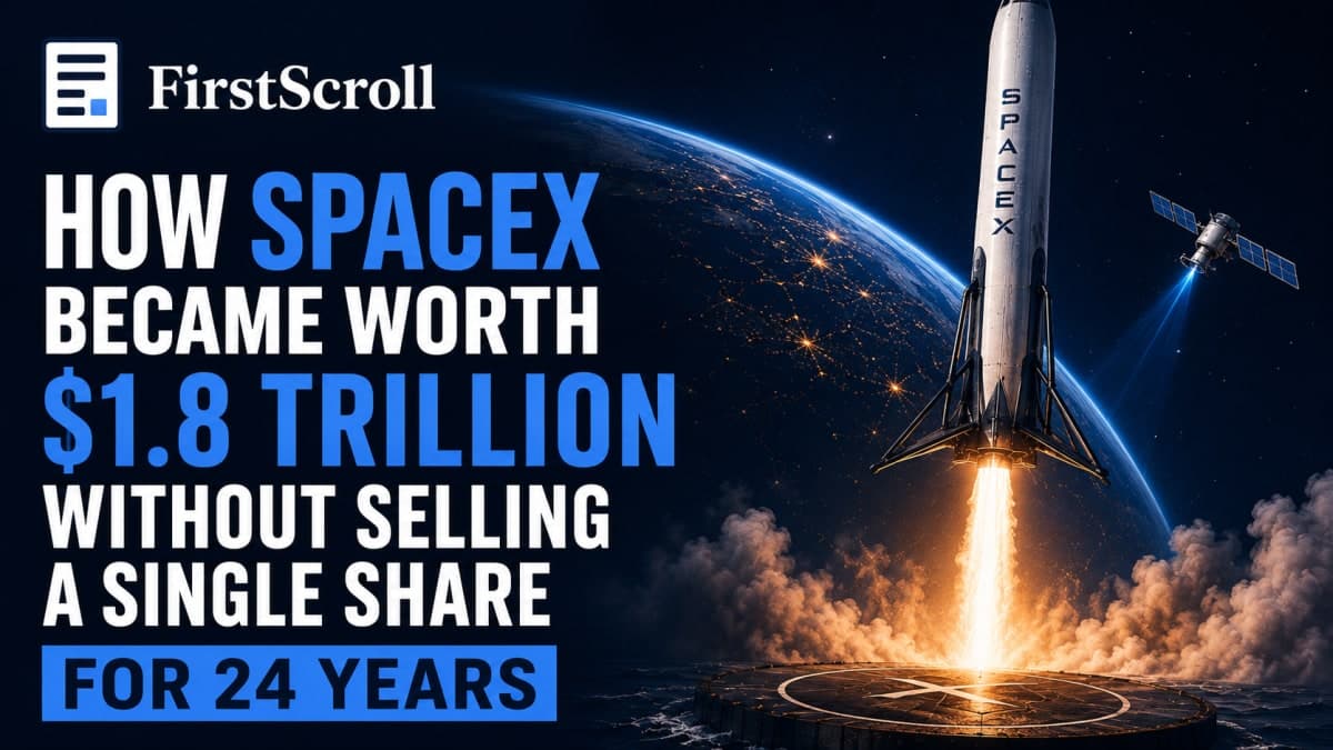 How SpaceX became worth $1.8 trillion without selling a single share for 24 years