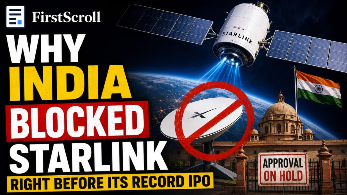 Why India blocked Starlink right before its record IPO