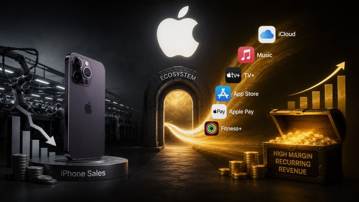 Why Apple quietly makes more money from services than from selling iPhones