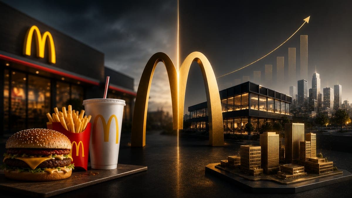 How McDonald's is secretly a real estate company, not a burger company