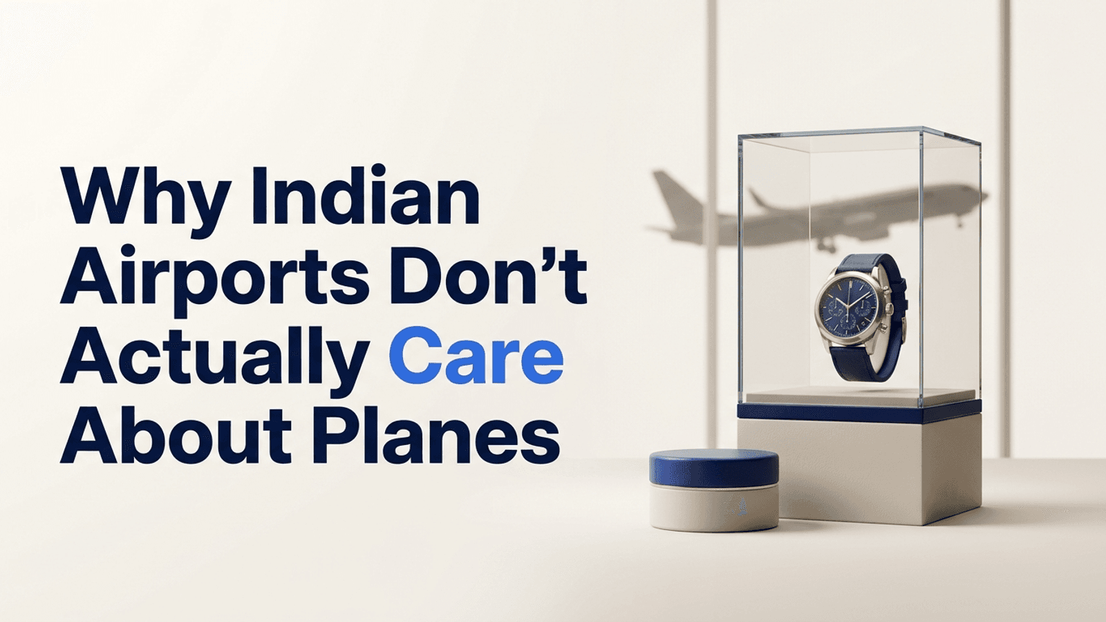 Why Indian Airports Don't Actually Care About Planes