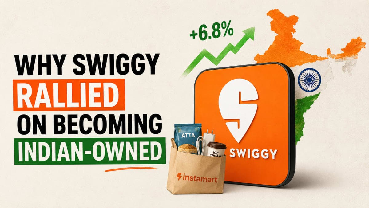 Why Swiggy Rallied on Becoming Indian-Owned