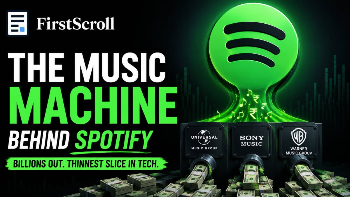 Why Spotify pays billions to artists and keeps almost nothing for itself