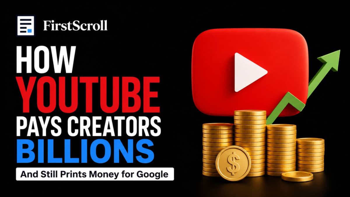 How YouTube pays creators billions and still prints money for Google