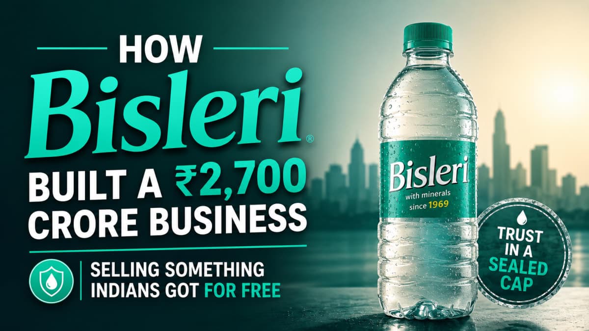 How Bisleri built a ₹2,700 crore business selling something Indians got for free