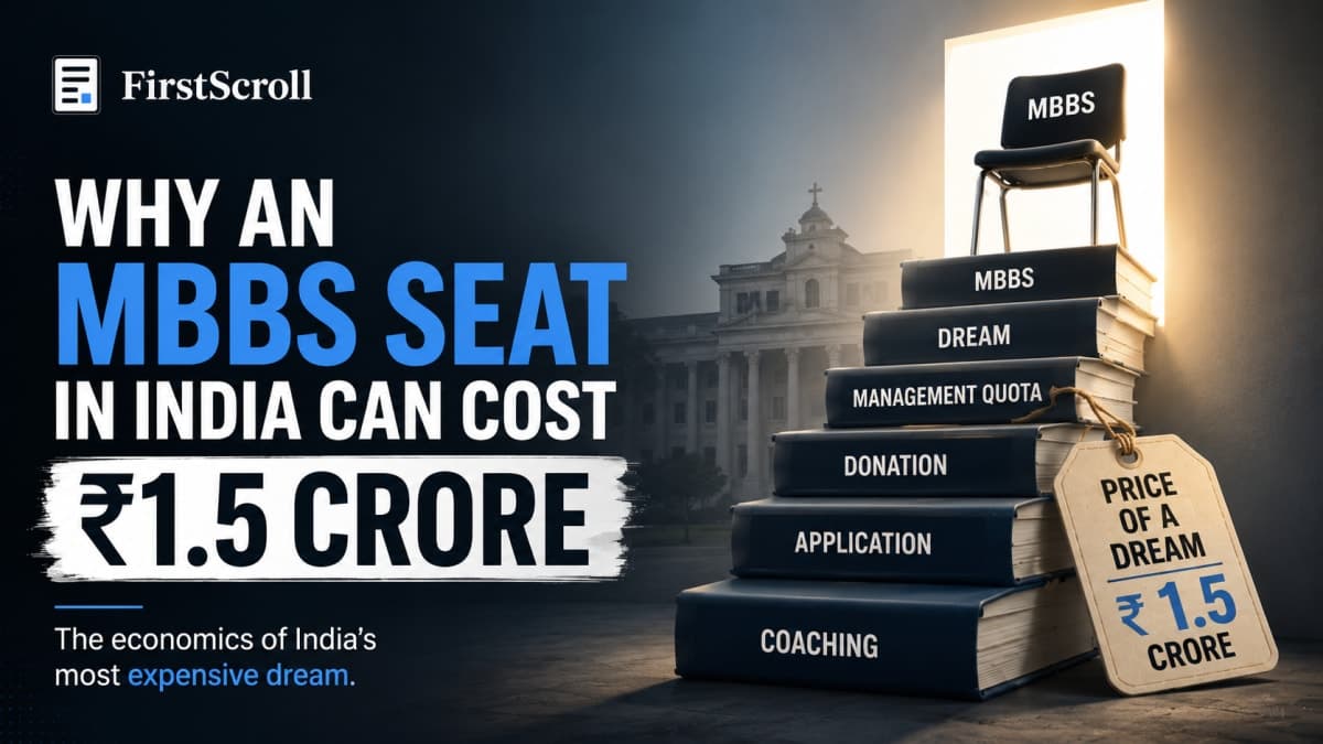 Why an MBBS seat in India can cost ₹1.5 crore