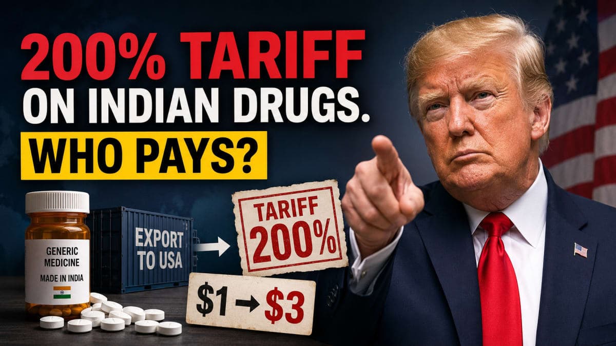 Trump's 200% Drug Tariff Barely Moved Indian Pharma. Why?