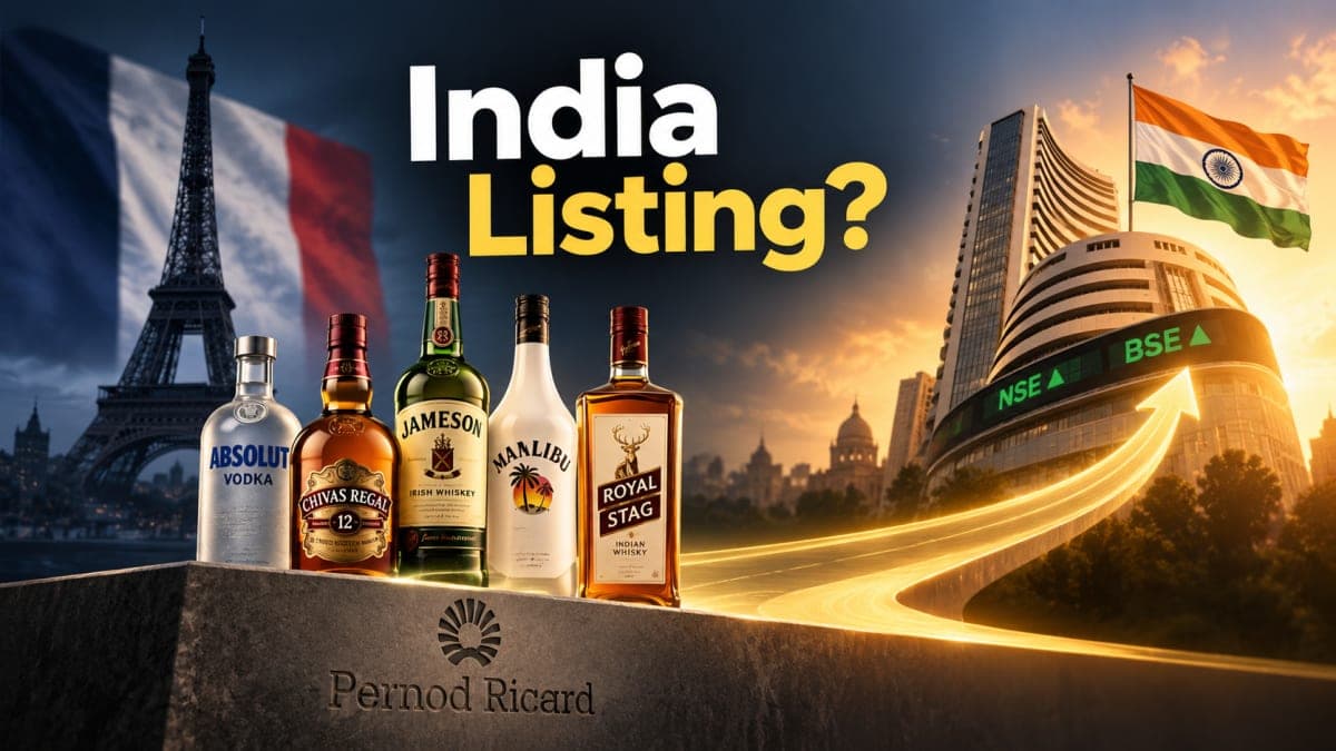Pernod Ricard wants to list the India business that outsells France
