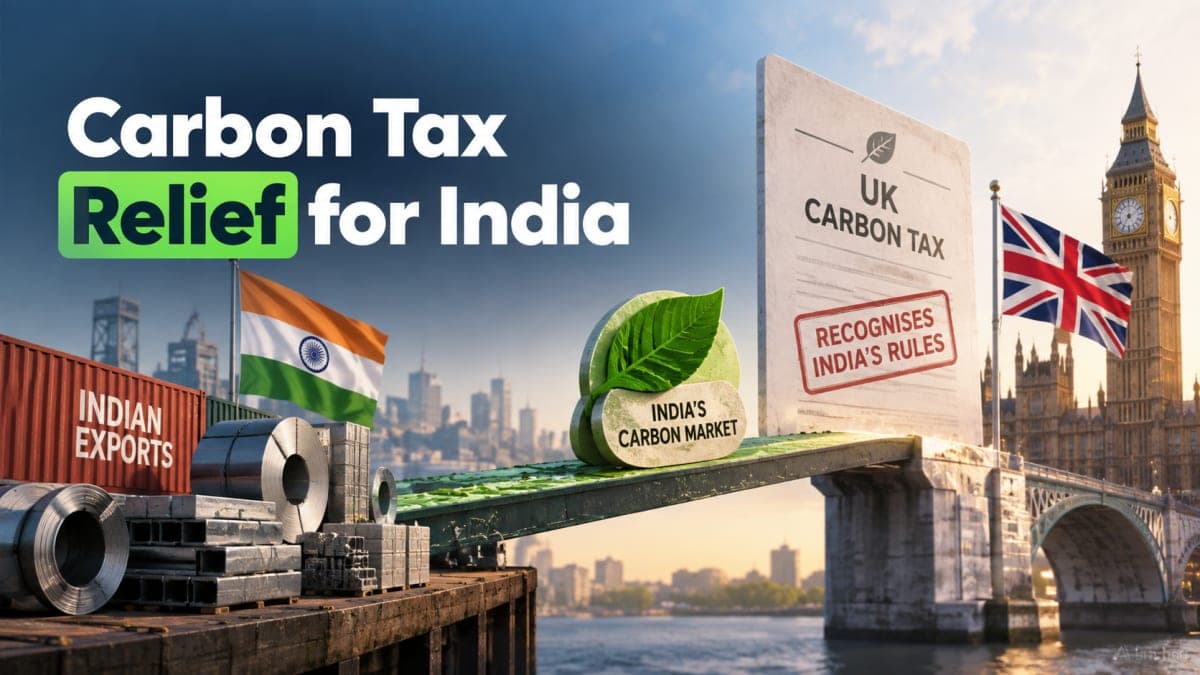 How India Got Relief From a UK Carbon Tax It Couldn't Escape