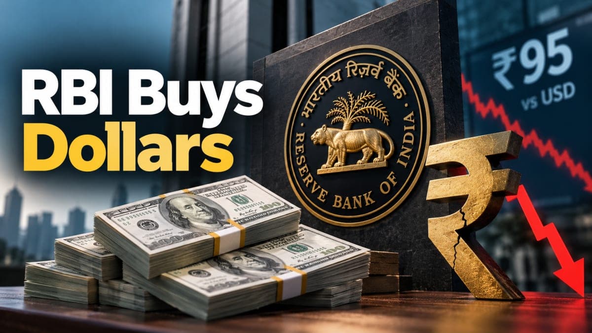 Why the RBI Buys Dollars When the Rupee Is Weak