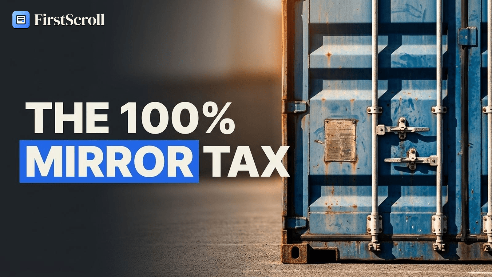 Why the US Threatens a 100% Mirror Tax on India