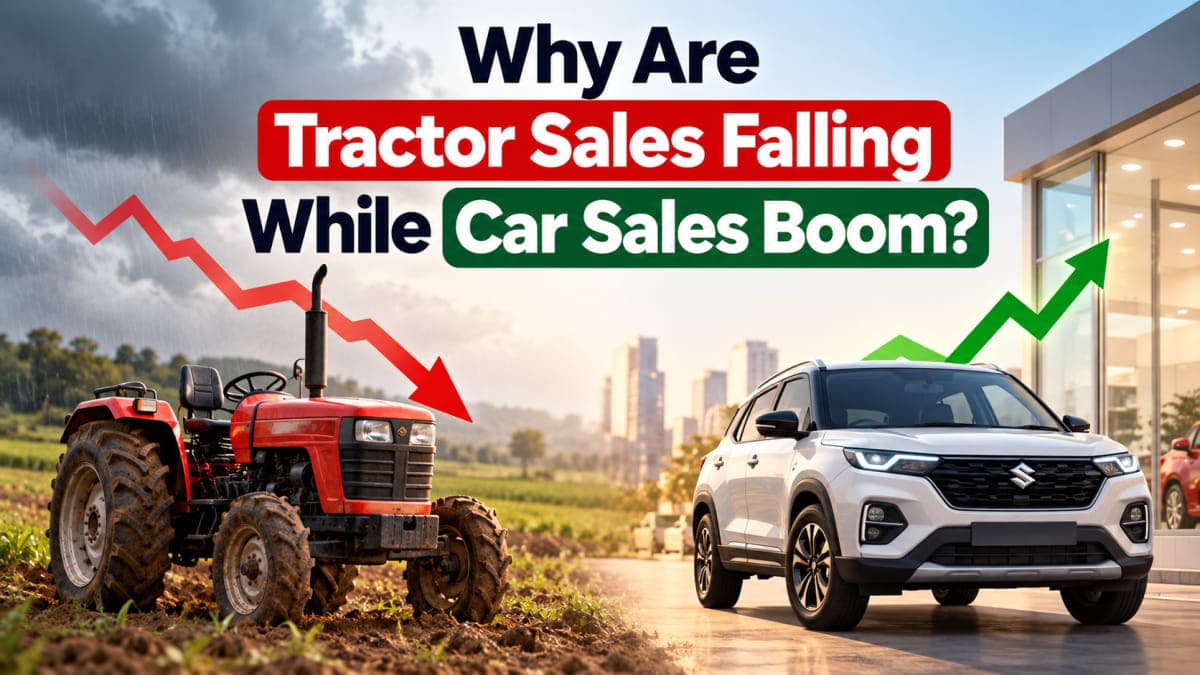 Why Are Tractor Sales Falling While Car Sales Boom?